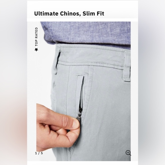 Men’s Ultimate Chinos — Slim Fit - Picture 4 of 7